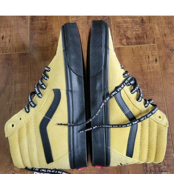 VANS x A TRIBE CALLED QUEST ATCQ Sk8 Hi Bonita Applebum Shoes Sz US M 7.5/ W 9 - Picture 6 of 11